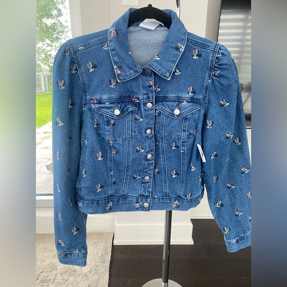 Disney Jeans Jacket with Minnie Mouse Pattern - Picture 4 of 5